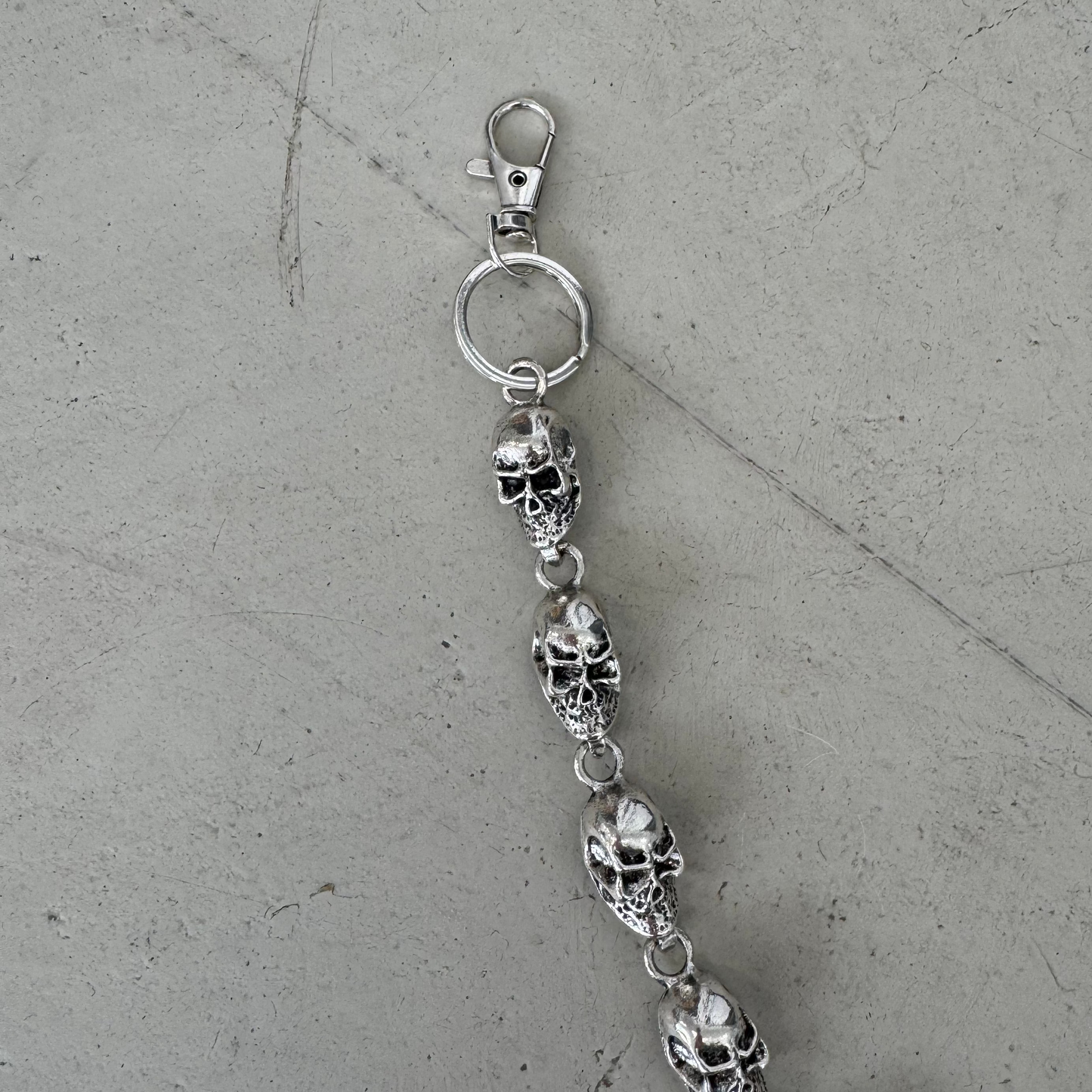 skull walletchain