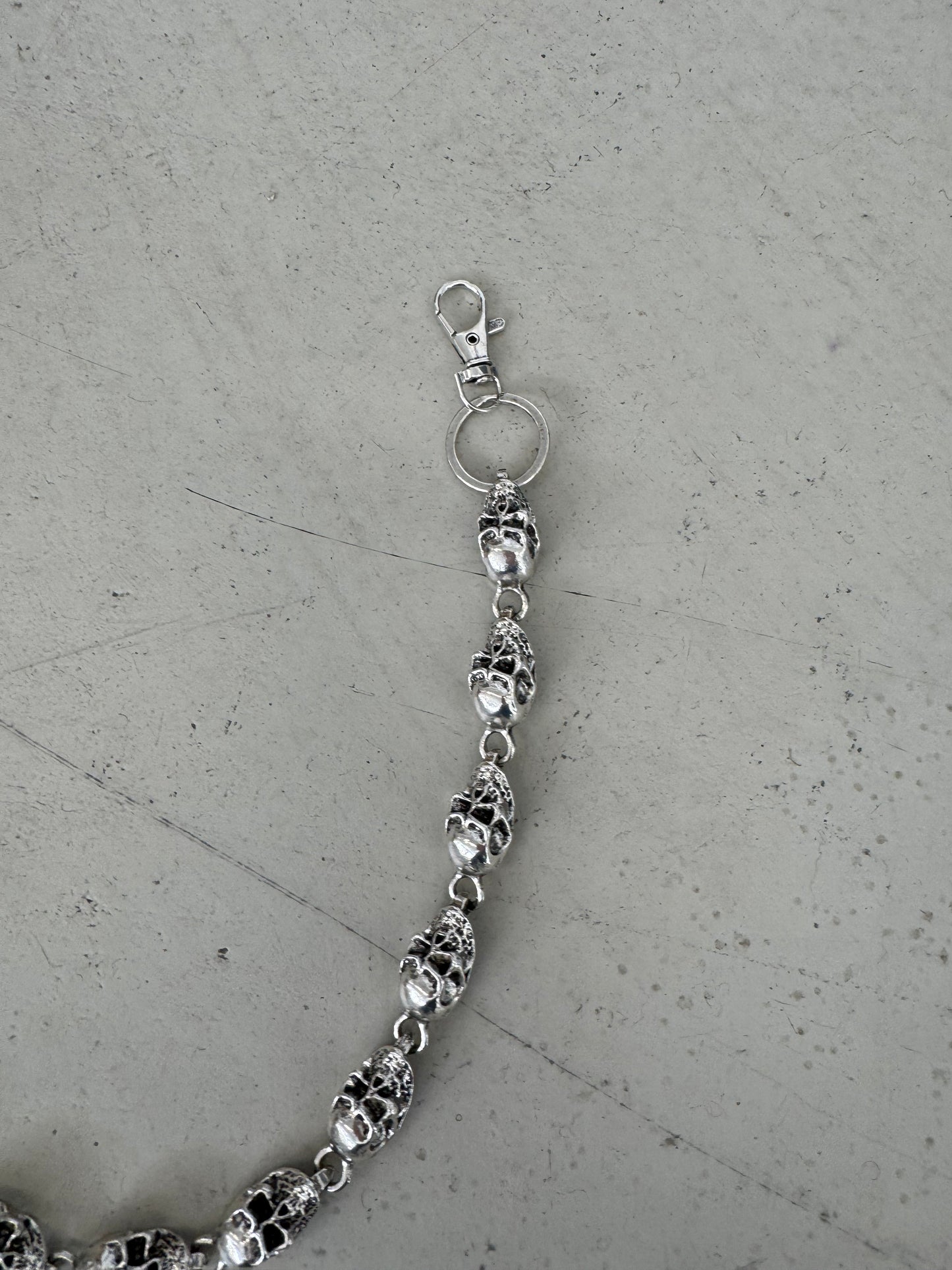 skull walletchain