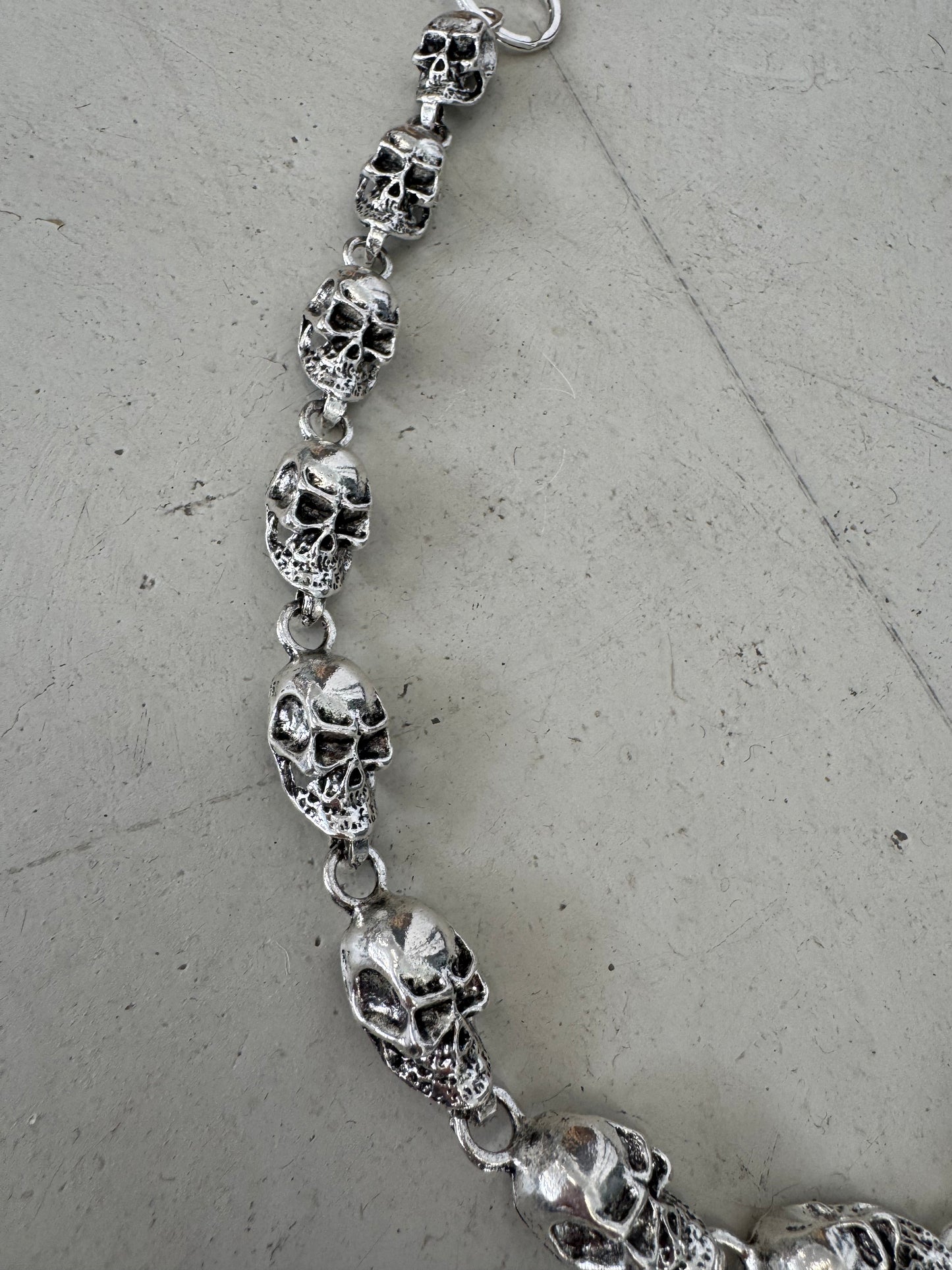 skull walletchain